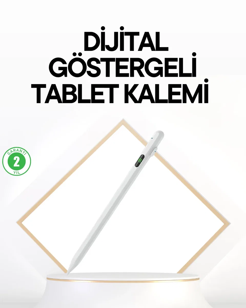 iPad Uyumlu 1. 5mm POM Uçlu Dokunmatik Kalem Uzun Kullanım Süreli Stylus