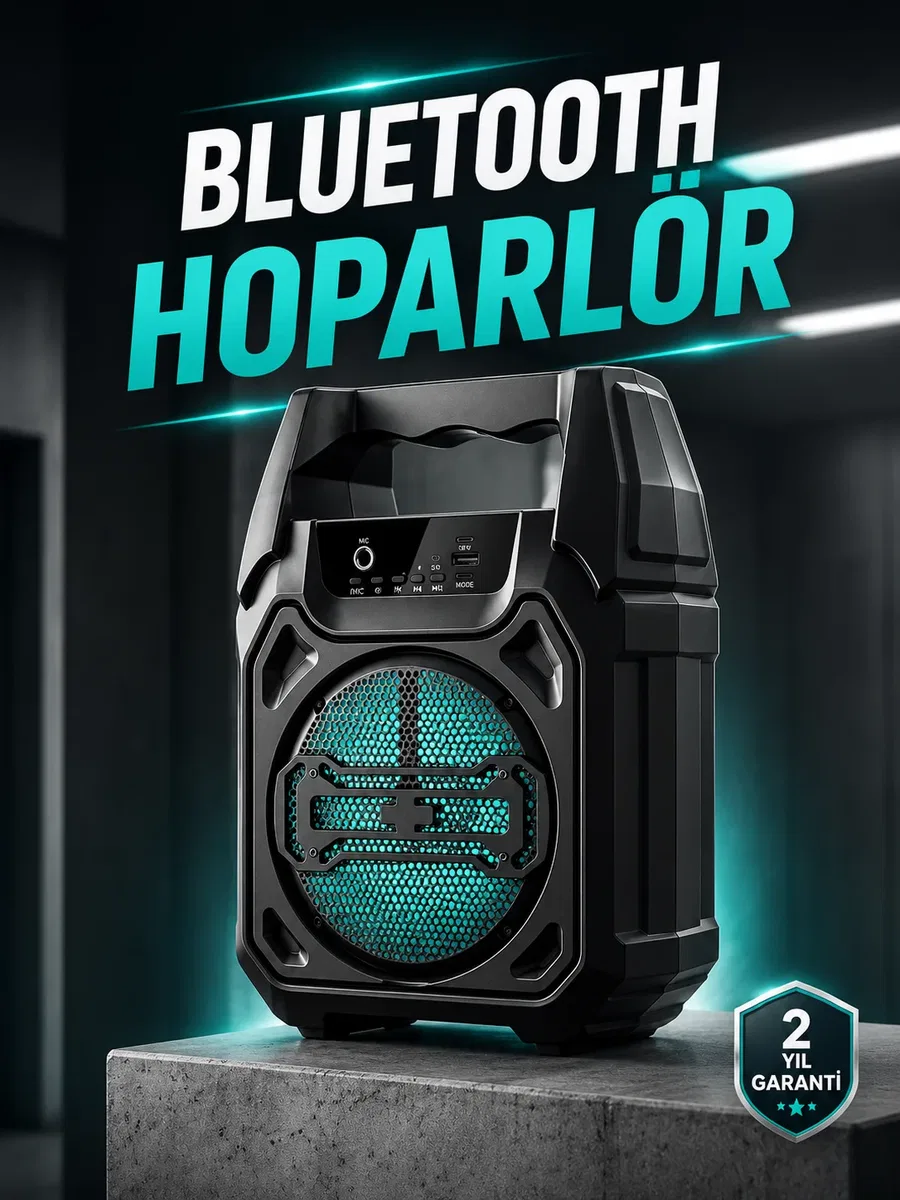 Kablosuz 6. 5 İnç TWS Bluetooth Hoparlör