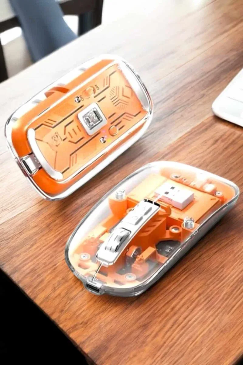 Sessiz Kablosuz USB Girişli Mouse Fare Yüksek Performanslı görsel 5