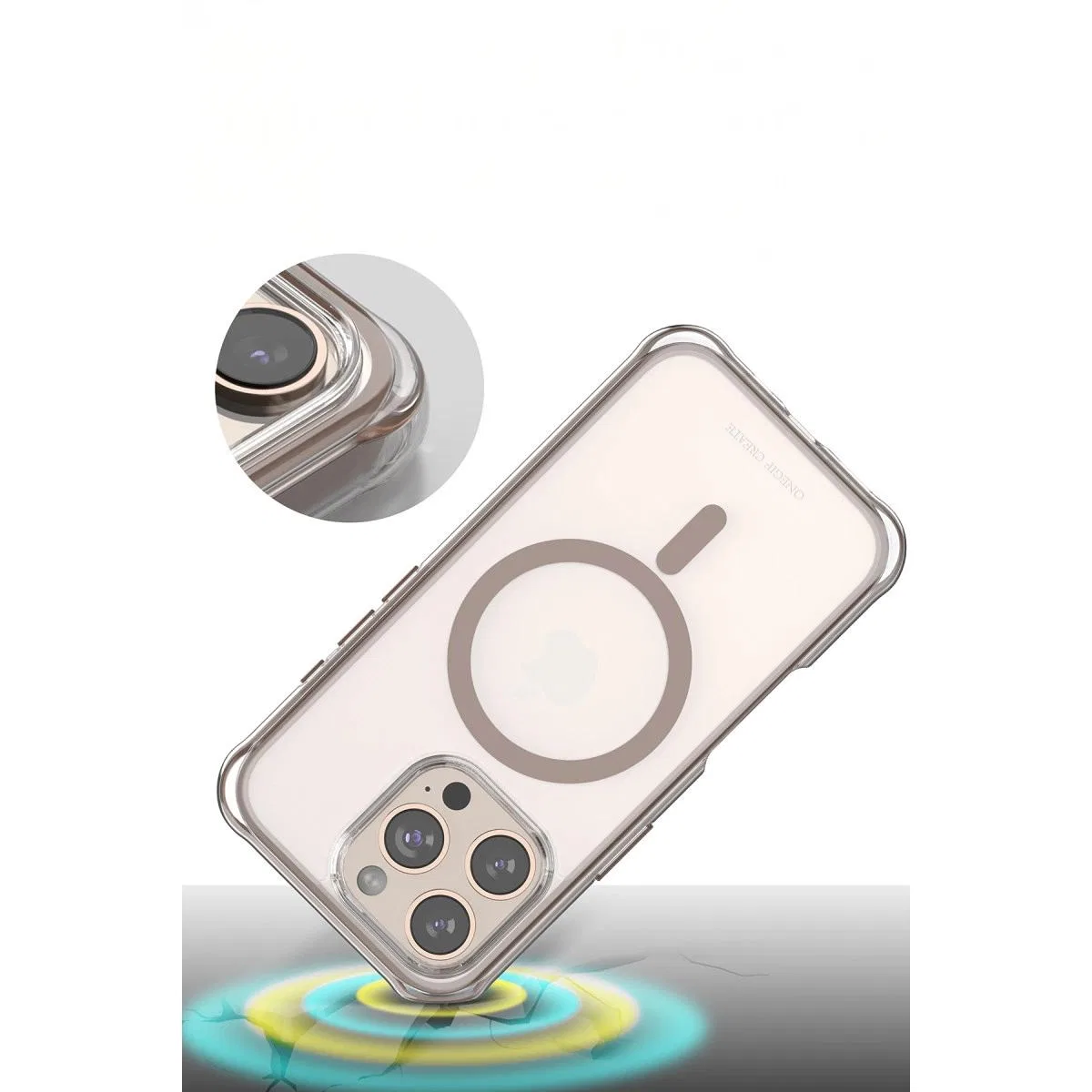 Onegif Apple İphone 16 Pro Hulk Magsafe Kapak - Beyaz görsel 3