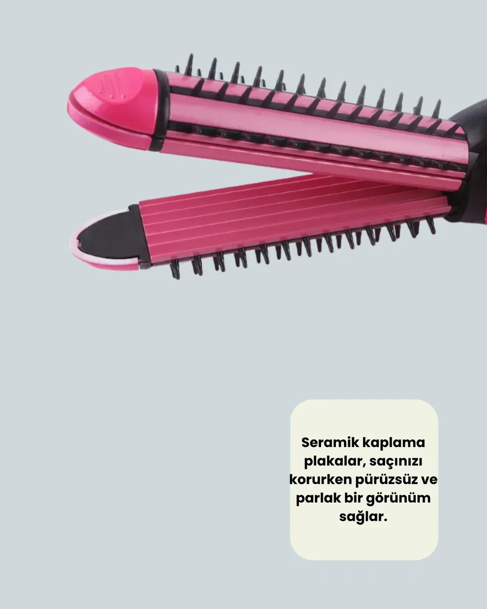 Kuaför Kalitesinde Saç Şekillendirici | Pratik Kullanım görsel 3