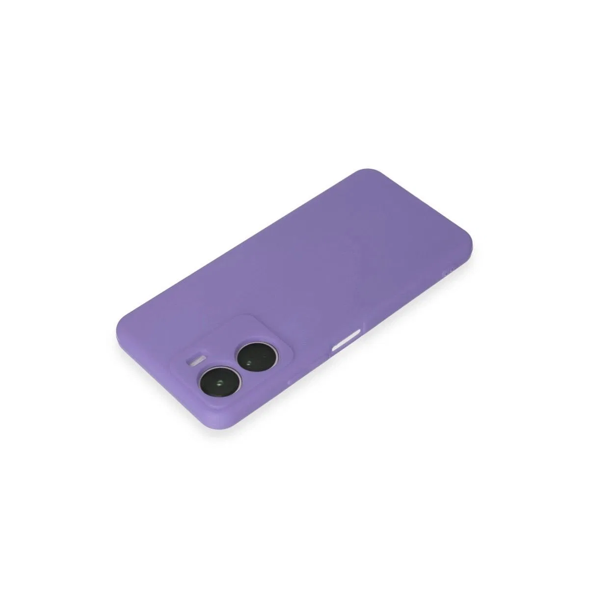 Vivo Y16 Kılıf First Silikon - Lila görsel 3