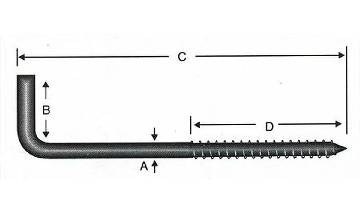 Vidalı Korniş Çivi No: 7 - 4x70 - 100 Adet görsel 2