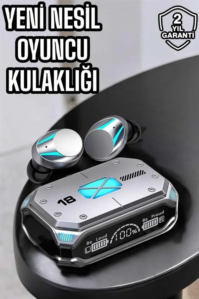 Yeni Nesil Kablosuz Bluetooth Kulaklık Dijital Göstergeli 5. 3 Bluetooth görsel 2