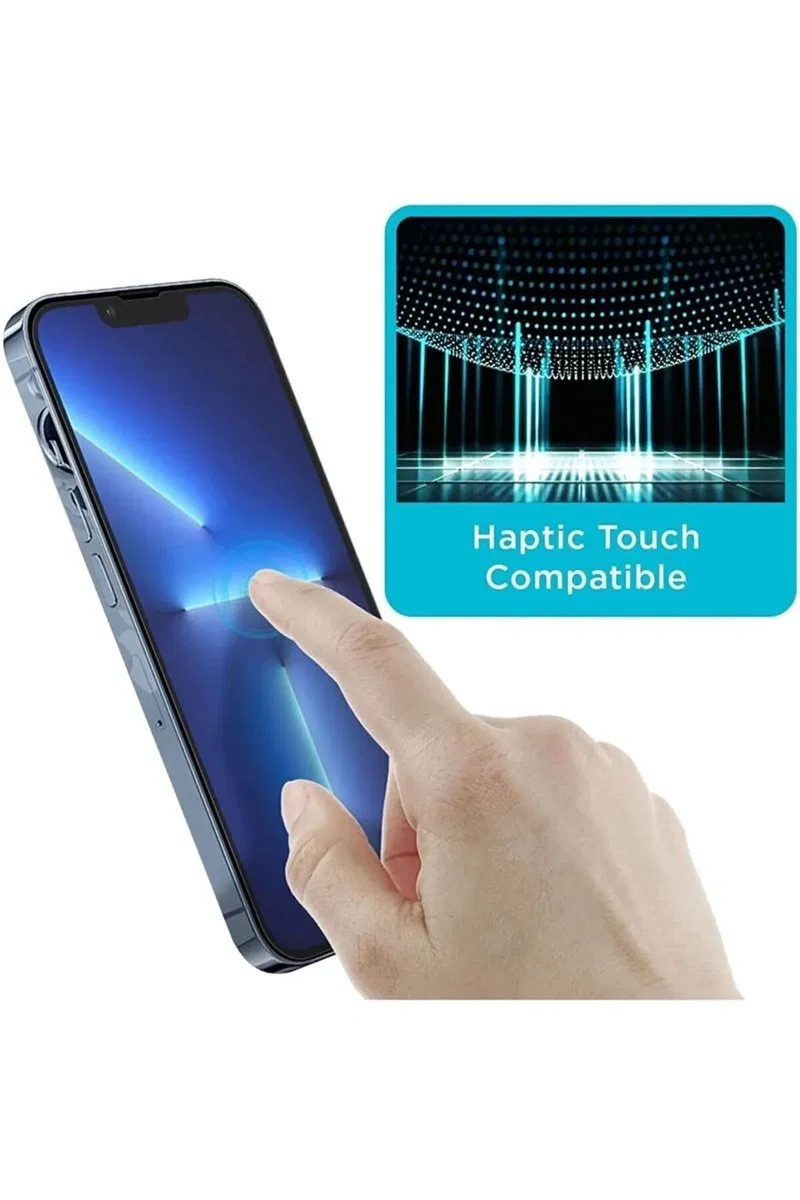 Iphone 13 Pro Uyumlu Premium Ekran Koruyucu 9h Sert Temperli Kırılmaz Cam Koruma Şeffaf görsel 2