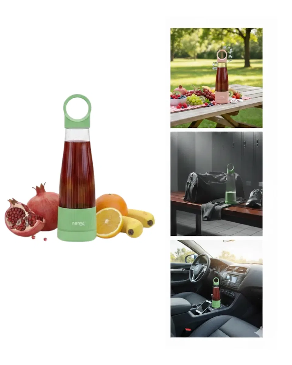 Sağlıklı İçecekler İçin Kompakt USB Şarjlı Blender görsel 4