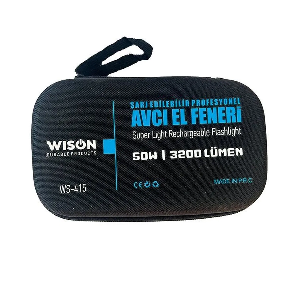 Ws-415 3200 Lümen Profesyonel Şarjlı El Feneri görsel 4