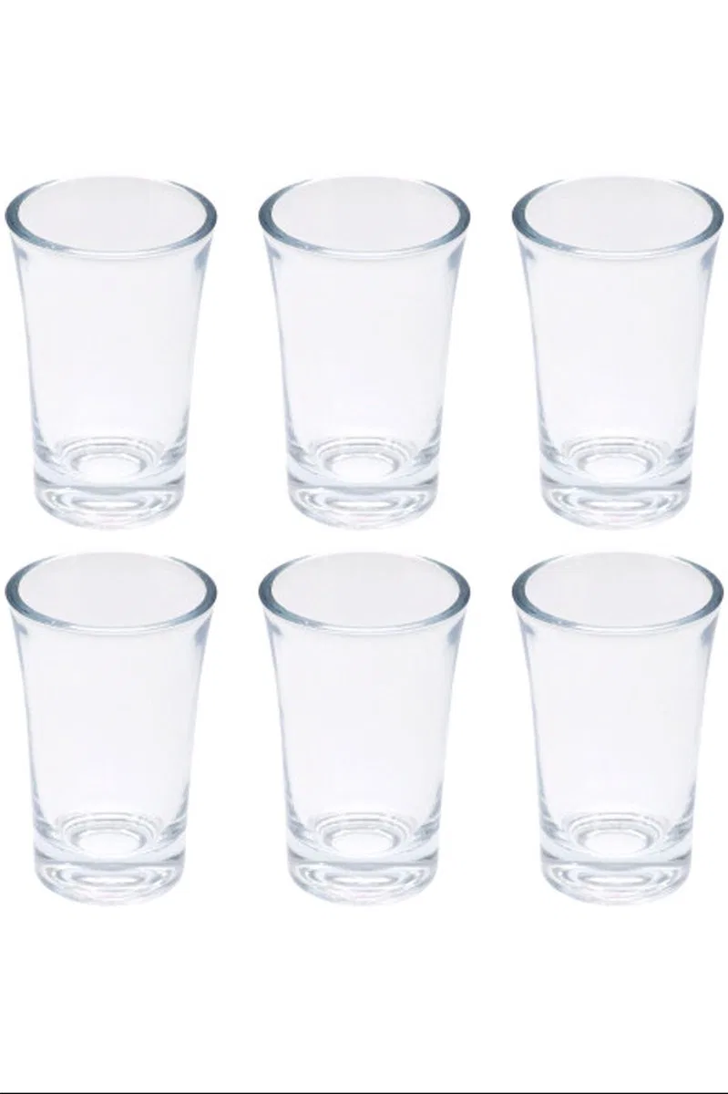 Kahve Yanı 6'lı Su Bardağı Tosca Shot Royaleks-TG-2022 görsel 2