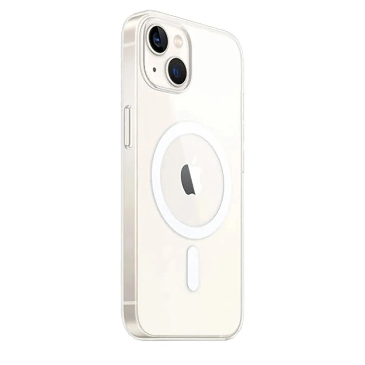 Apple İphone 15 Plus Kılıf Pc Real Magsafe Kapak - Şeffaf görsel 2