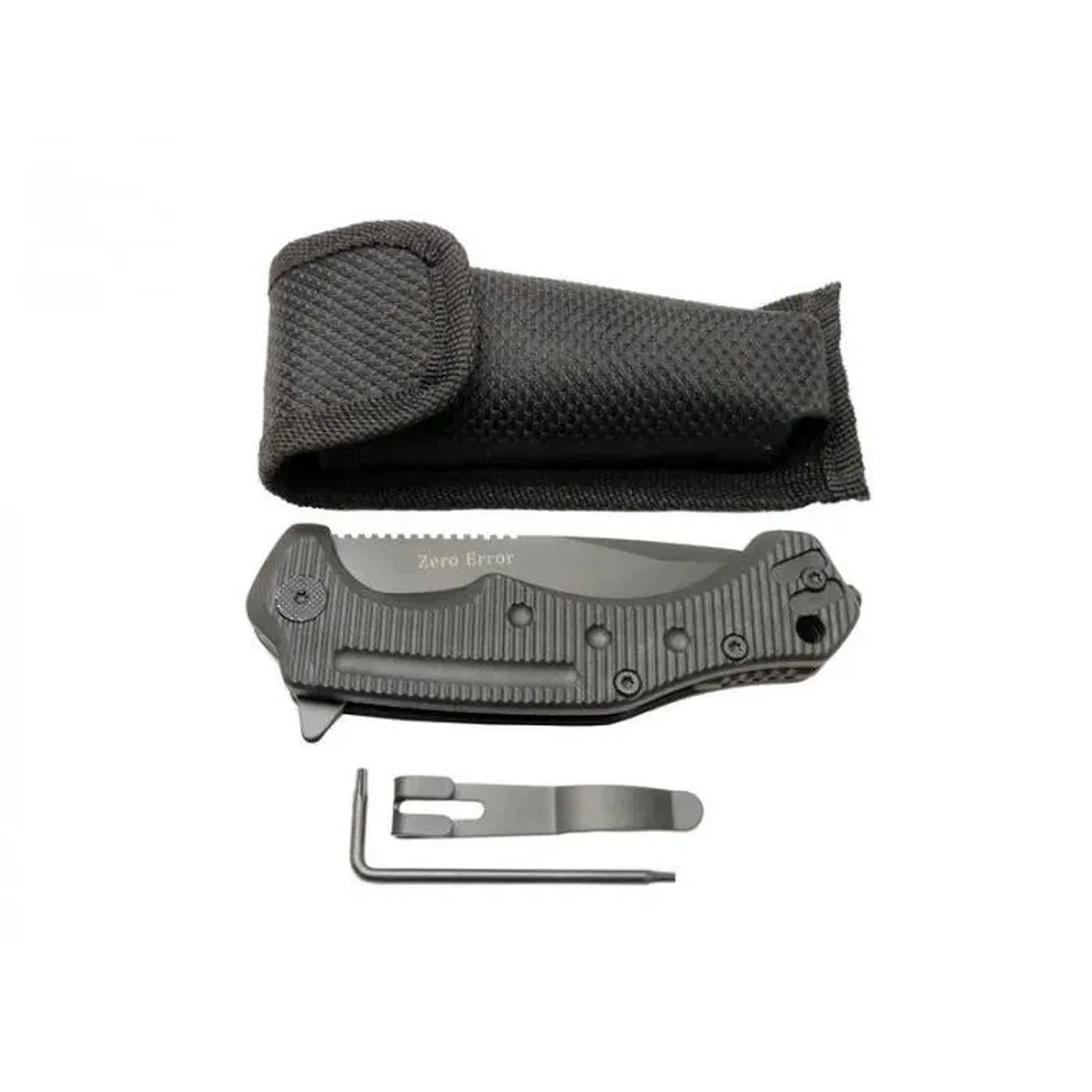 Zero Error 7-12 Black Çakı 22 Cm Manuel, Kemerlikli görsel 2