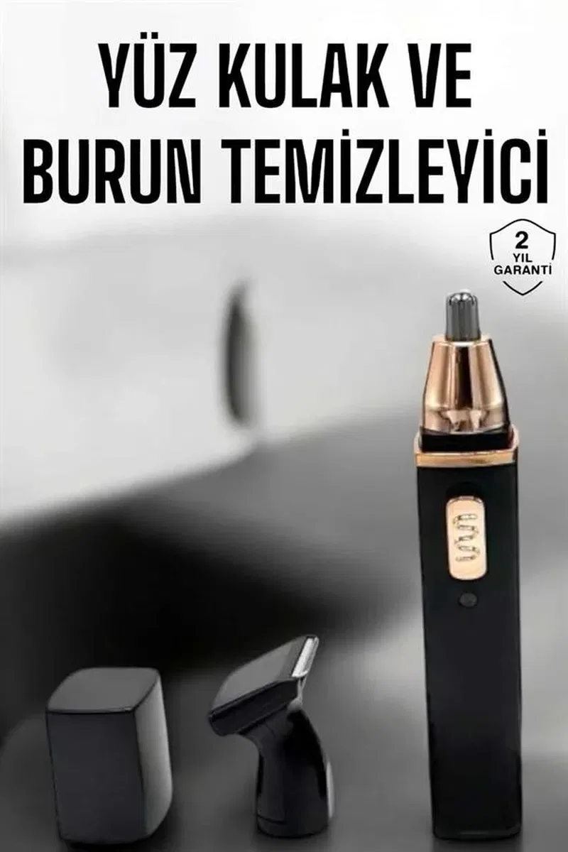 Seyahat Tipi Mini Taşınabilir Siyah Burun Kulak Yanak Kıl ve Tüy Temizleme Makinesi görsel 2