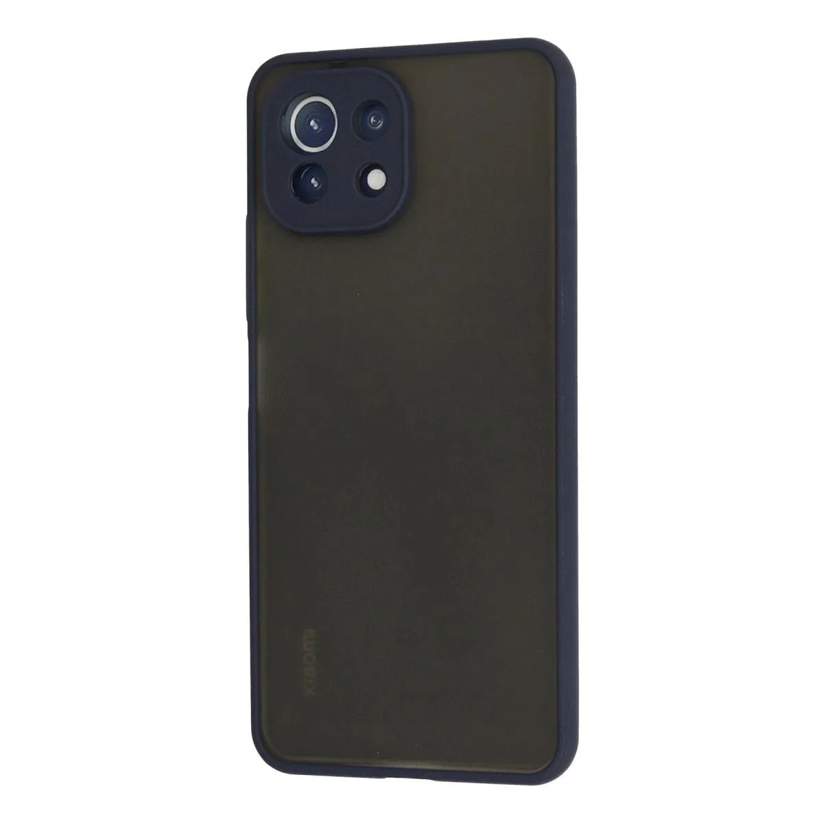 Xiaomi Mi 11 Lite Kılıf Montreal Silikon Kapak - Lacivert görsel 3