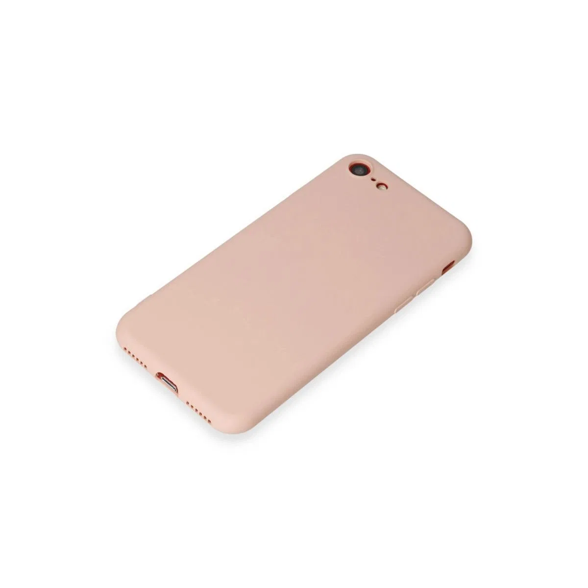 Apple İphone 7 Kılıf First Silikon - Pudra görsel 4