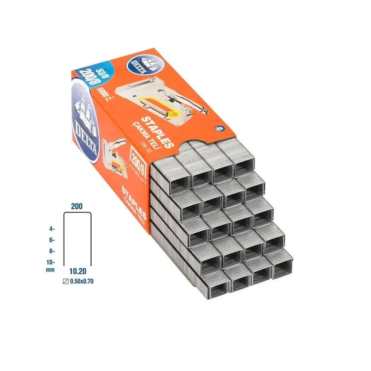 200/8 Zımba Teli 5000 Adet görsel 2