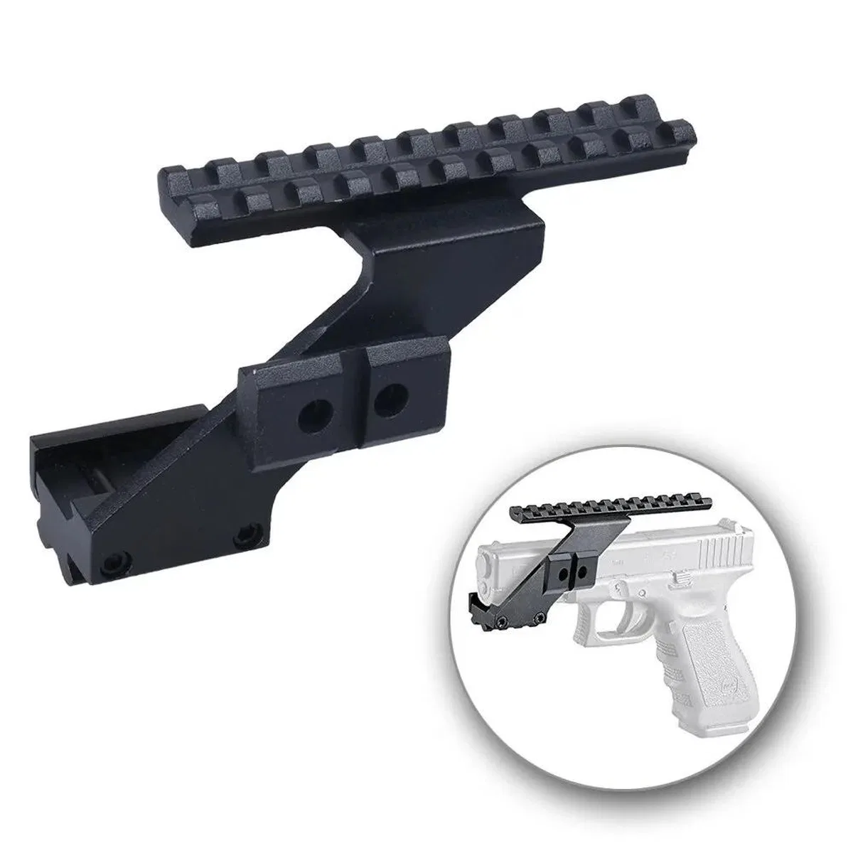 Kapsamı Ray Montajı 22mm Picatinny Üst Alt Ray görsel 8