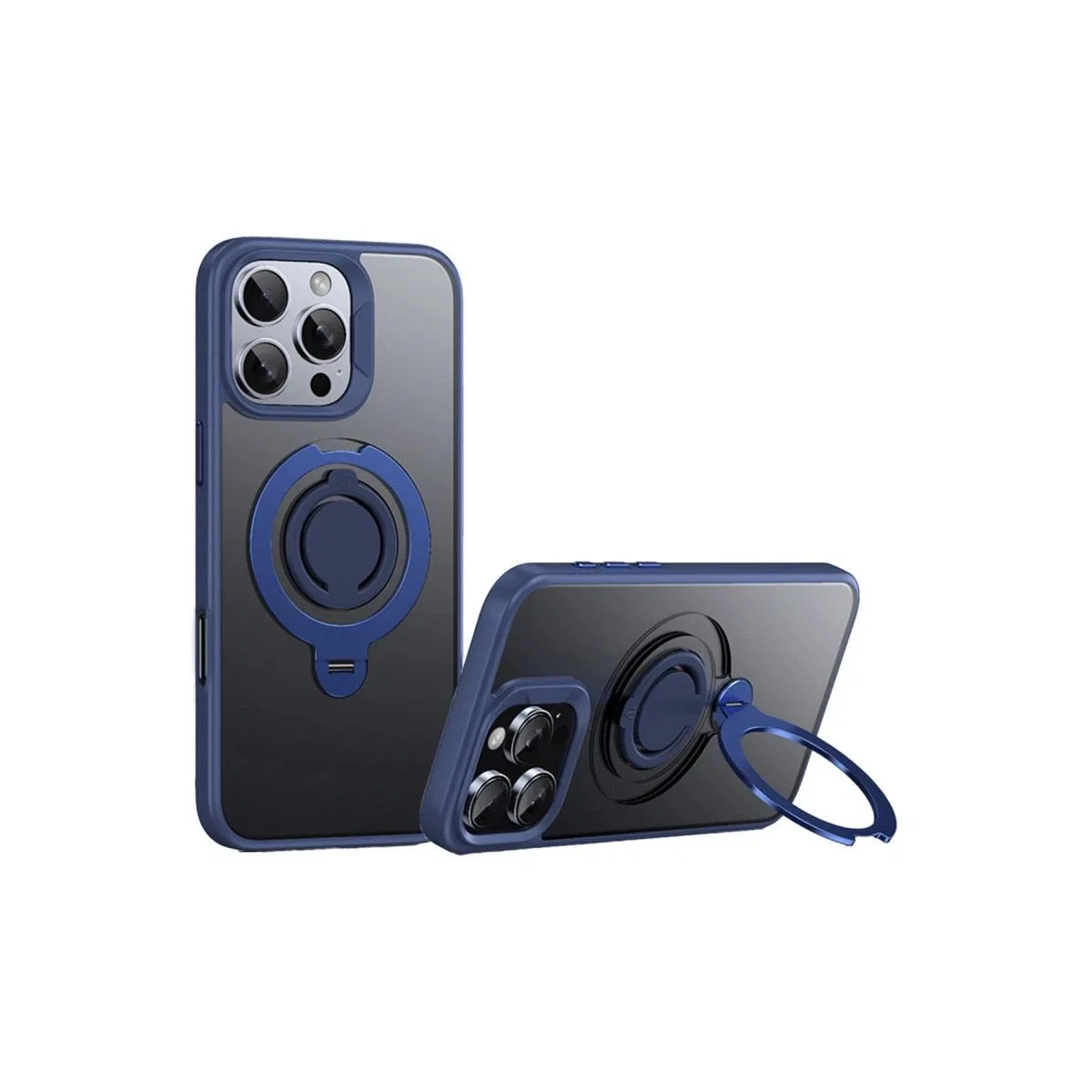 Joko Apple İphone 16 Pro Avatar 360 Dönen Magsafe Kapak - Lacivert
