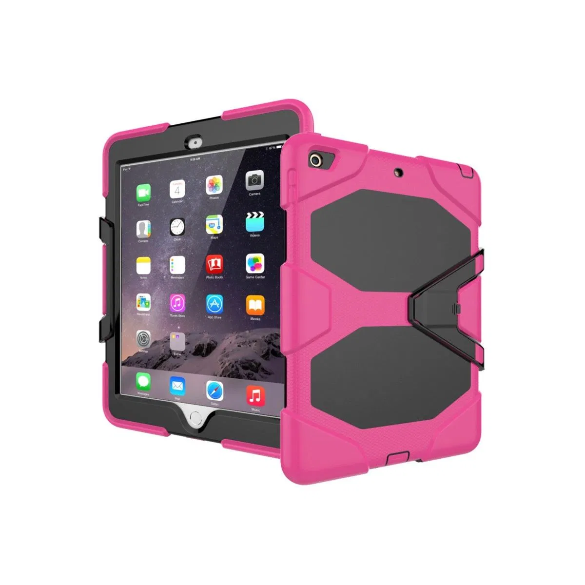 Apple İpad 5 Air 9. 7 Kılıf Griffin Tablet Kapak - Pembe görsel 5