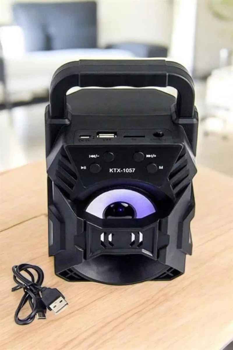 Yüksek Performanslı Bluetooth Hoparlör Kablosuz Taşınabilir görsel 4