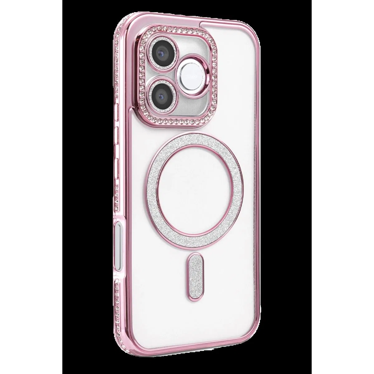 Huawei Honor 600 Lite Joke Simli Magneticsafe Kılıf - Pembe görsel 2