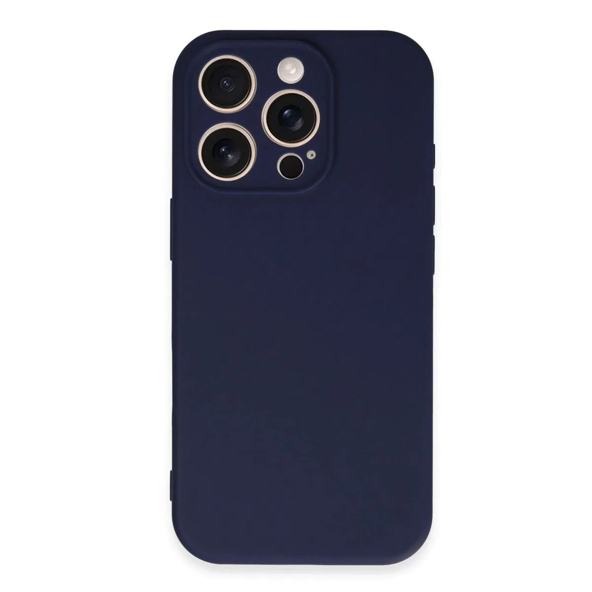 Apple İphone 16 Pro Kılıf First Silikon - Lacivert görsel 3