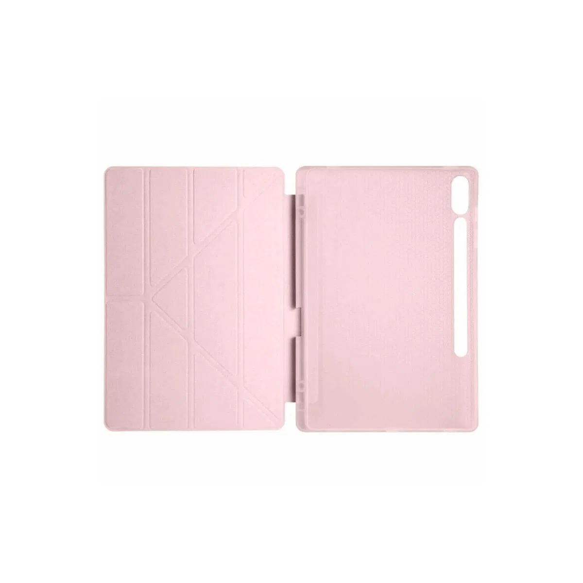 Samsung Galaxy X510 Tab S9 Fe 11 Kılıf Kalemlikli Mars Tablet Kılıfı - Rose Gold görsel 3