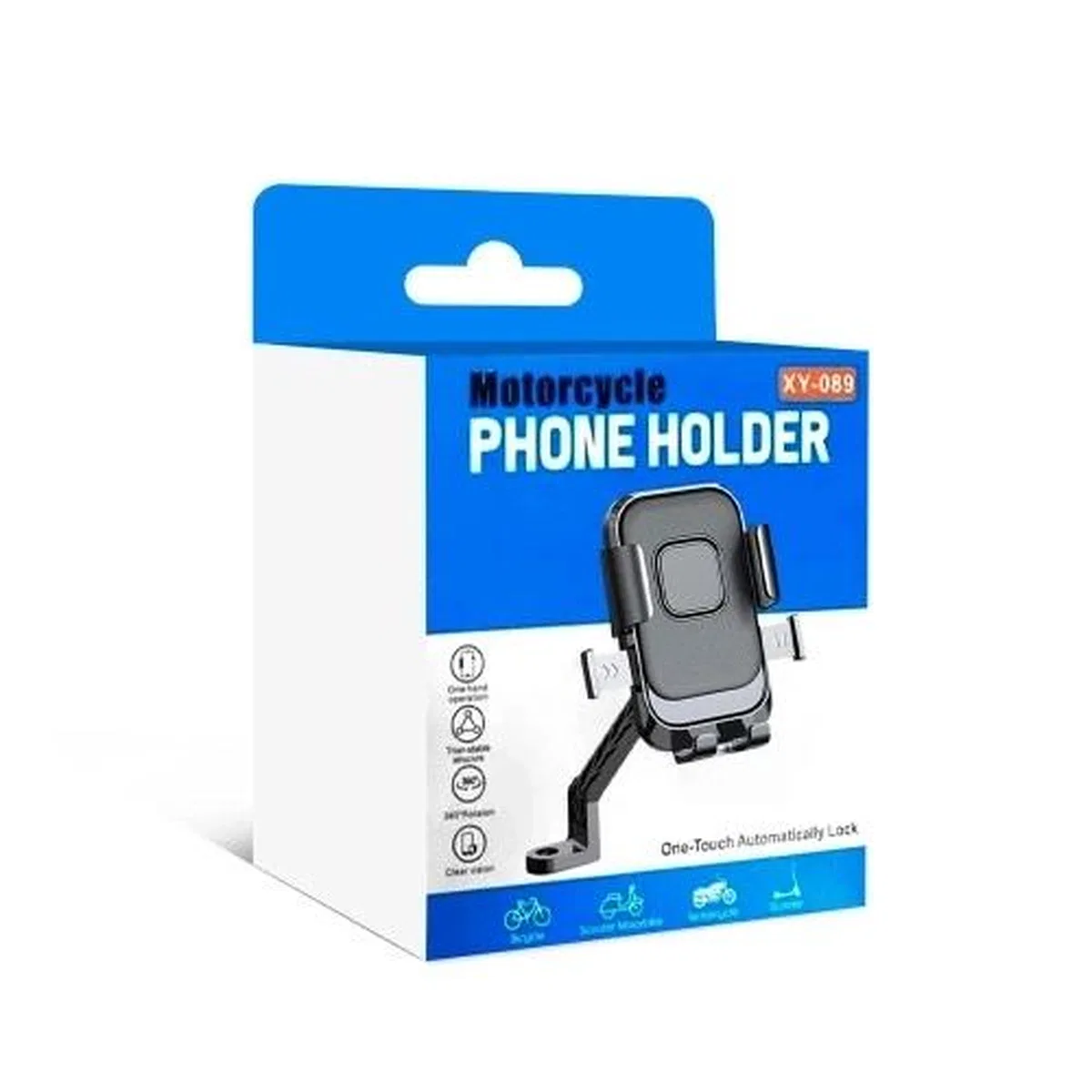 Xy-089 Motosiklet & Bisiklet Ayna Baglantılı Telefon Tutucu görsel 7