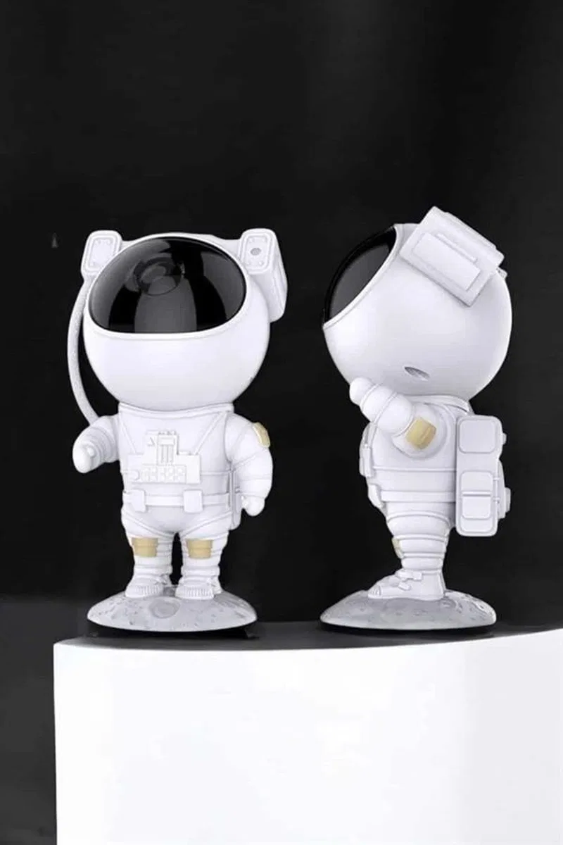 Astronot Görünümlü Projeksiyon Speaker Taşınabilir görsel 4