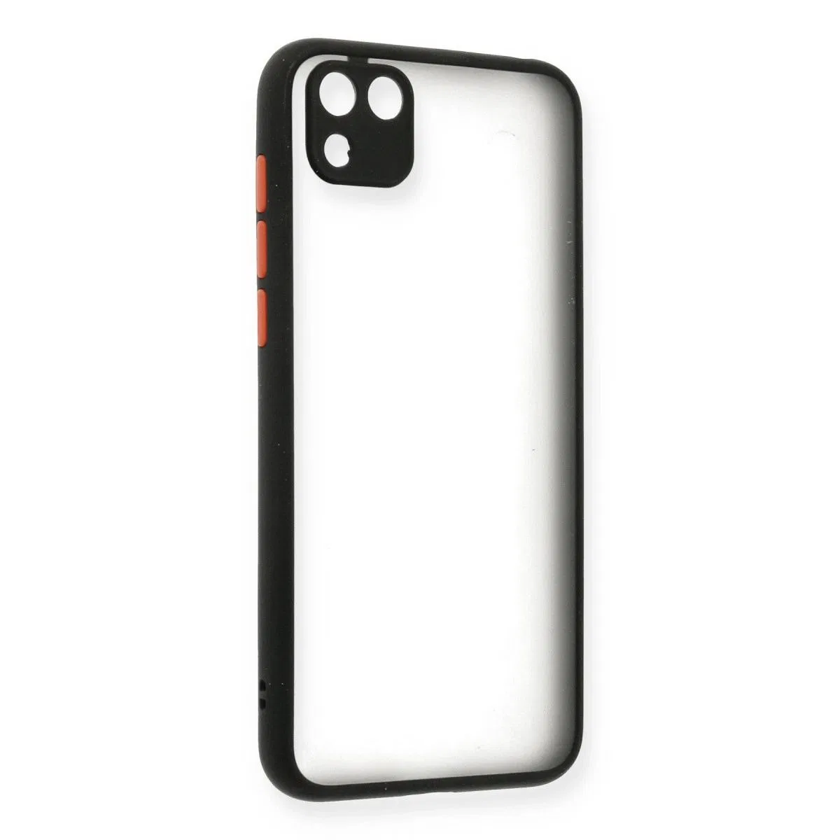 Huawei Y5p Kılıf Montreal Silikon Kapak - Siyah görsel 2