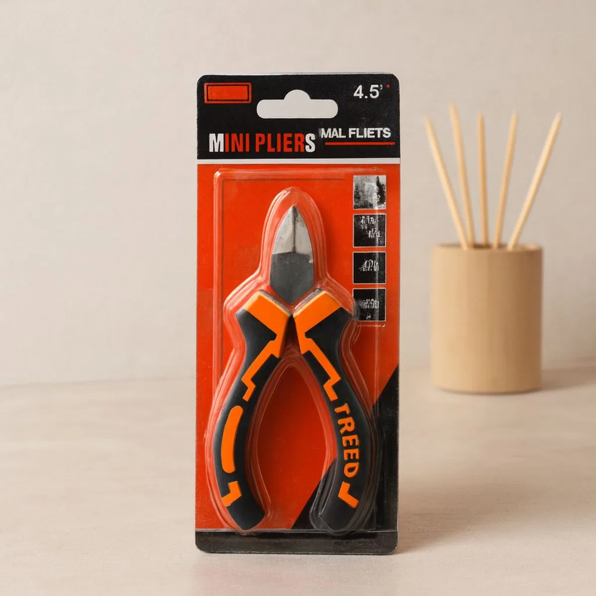 4. 5" Mini Yan Keski Pense