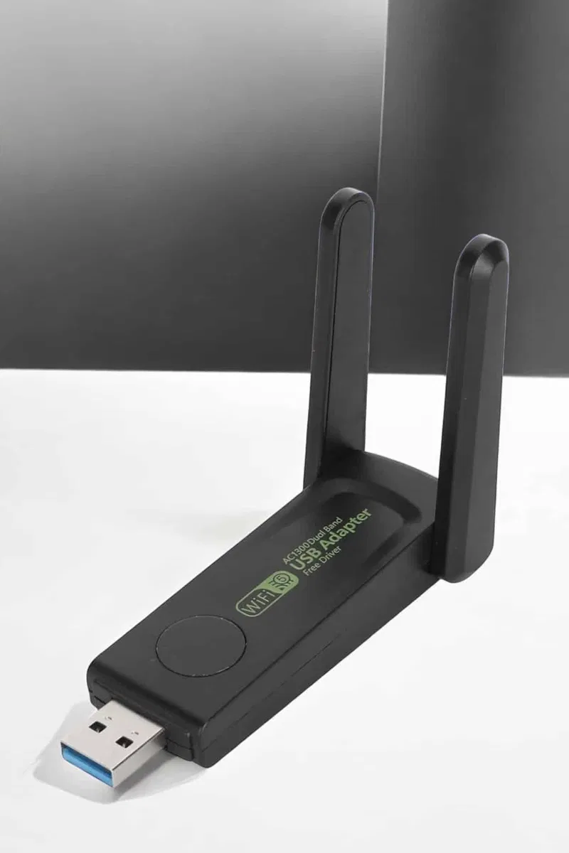 Wifi Alıcı Wifi Adaptörü USB Girişli 3. 0 görsel 2
