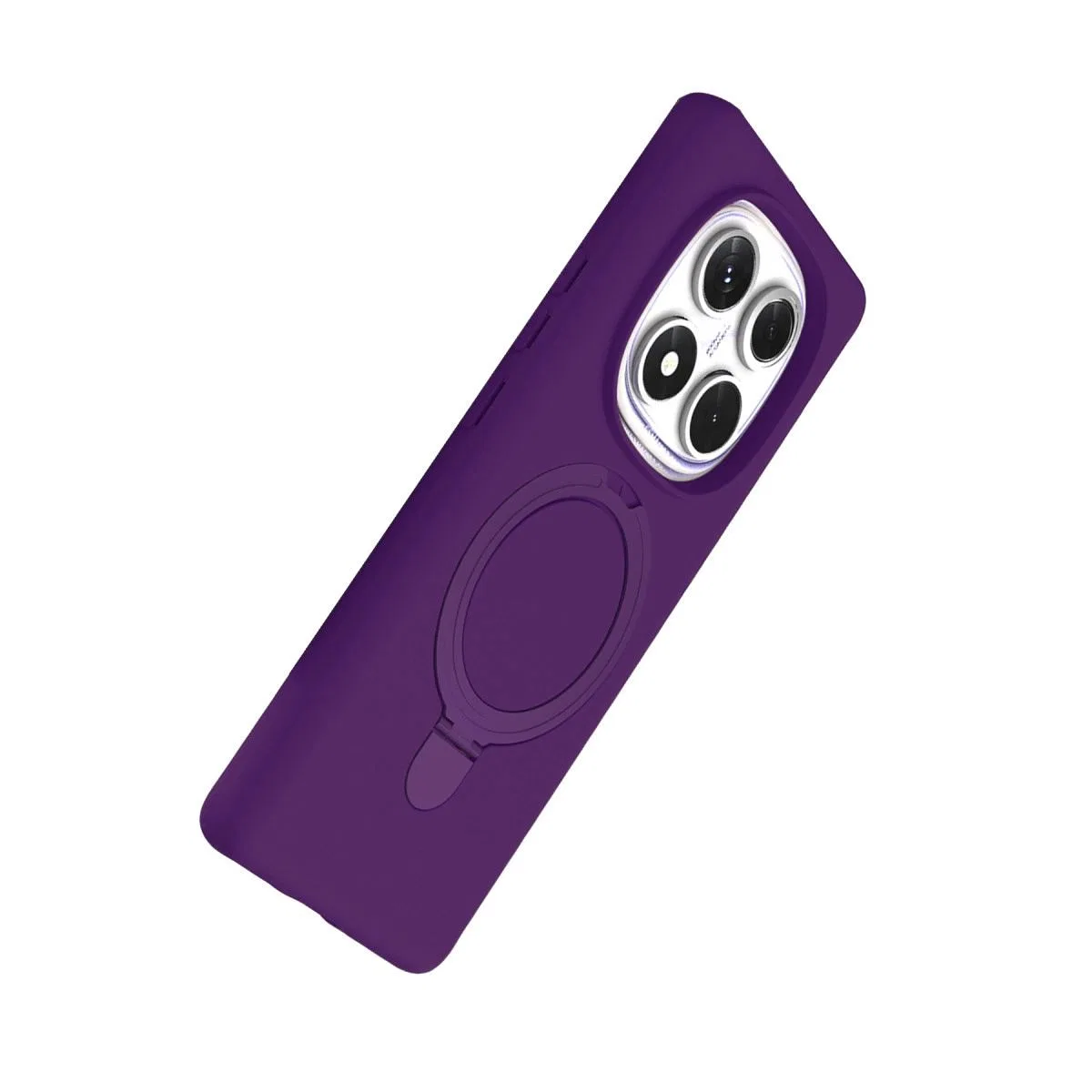 Xiaomi Redmi Note 14 Pro 4g Regal Magsafe Standlı Kapak - Derin Mor görsel 5