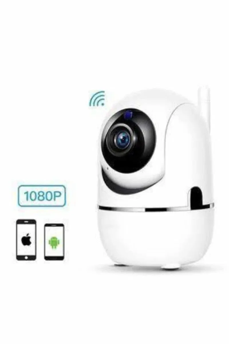 Mini IP Kamera Hareketli Güvenlik Kamerası Kablosuz Wifi Kamera Mikrofonlu görsel 5