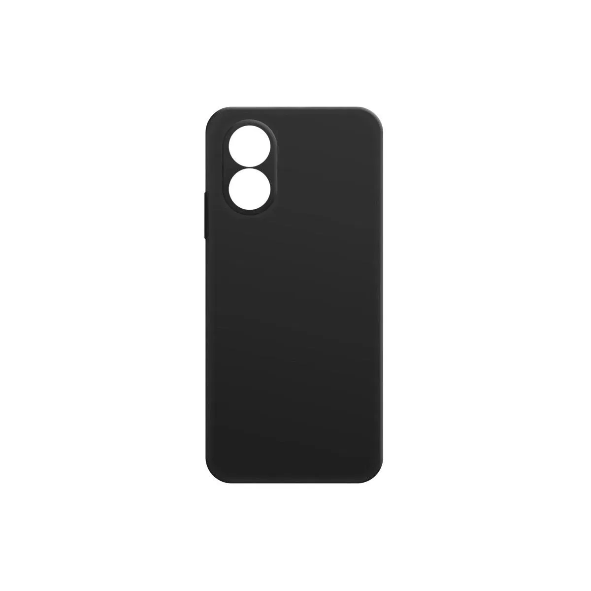 Oppo A38 Kılıf First Silikon - Siyah görsel 2
