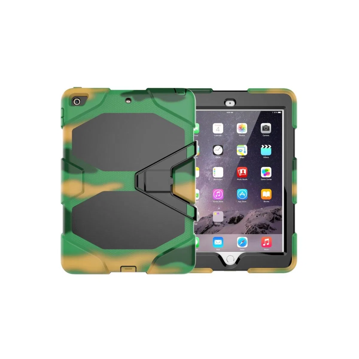Apple İpad 5 Air 9. 7 Kılıf Griffin Tablet Kapak - Kamuflaj