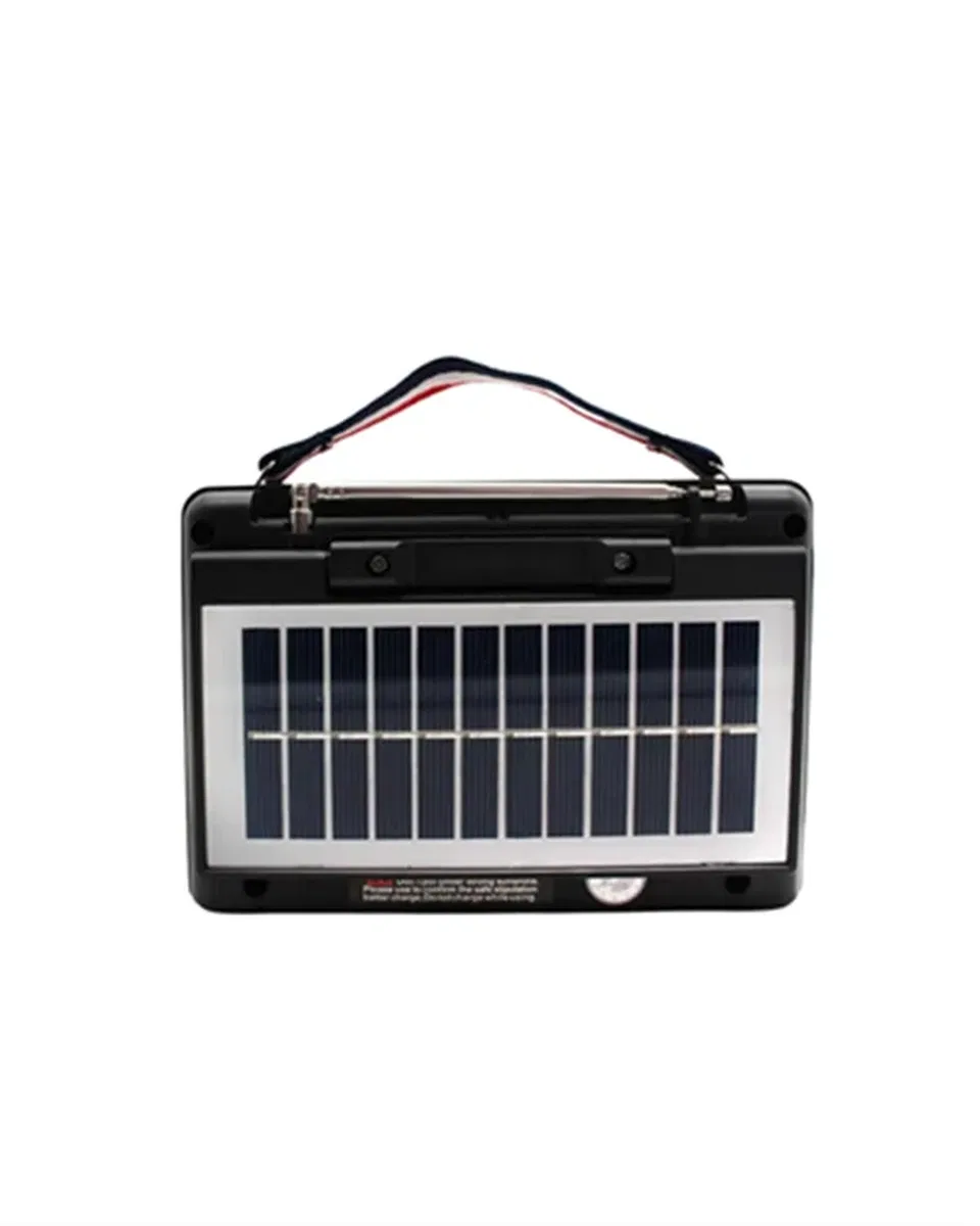 KTF-1428 Taşınabilir Güneş Enerjili Bluetooth Radyo Hoparlör – Şarjlı, Radyo, MP3, AUX Girişli