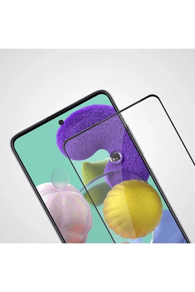 Samsung A72 Uyumlu 9d Tam Kaplayan Parmak Izi Bırakmayan Ekran Koruyucu Film görsel 5