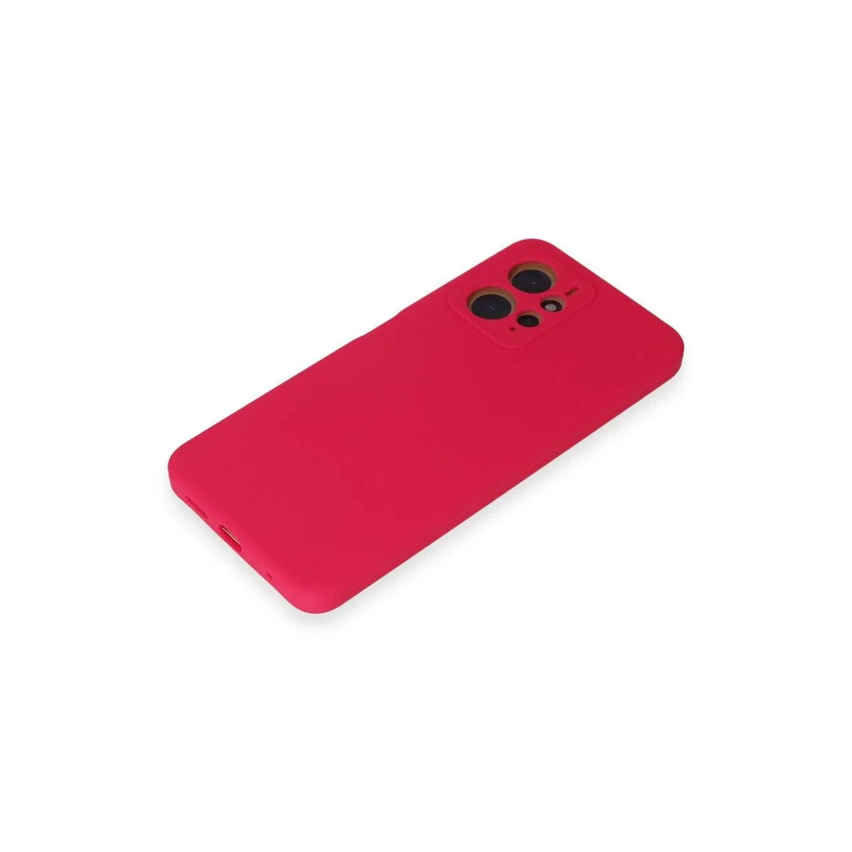 Xiaomi Redmi Note 12 4g Kılıf Nano İçi Kadife Silikon - Pembe görsel 4
