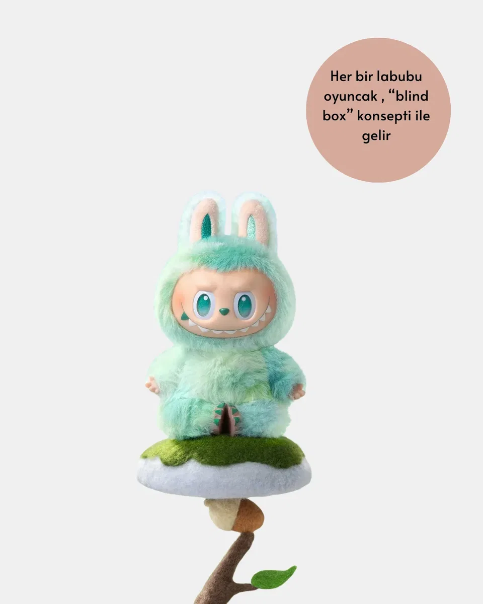 Yumuşak Dolgulu Labubu Karakter Peluş Oyuncak görsel 3