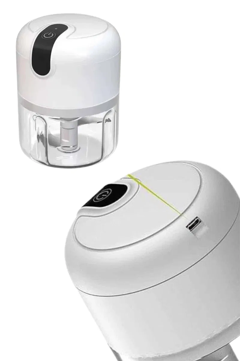 Mini Doğrayıcı Rondo Taşınabilir Mini El Blender Paslanmaz Çelik görsel 2