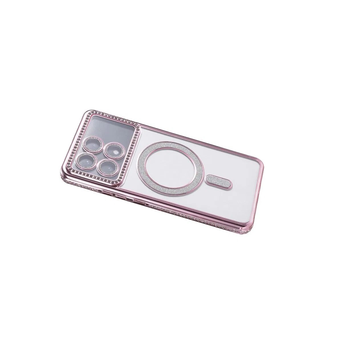 Xiaomi Poco X6 Pro Joke Simli Magneticsafe Kılıf - Pembe görsel 4