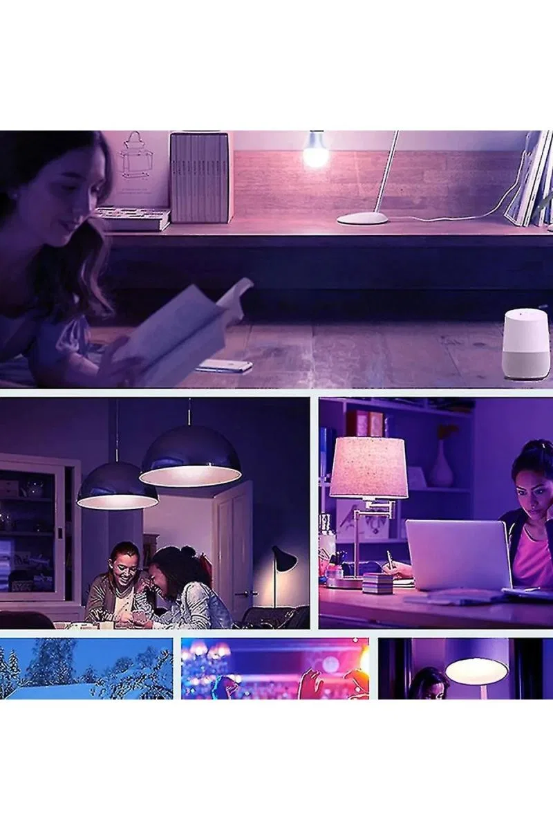 Akıllı Rgb Led Lamba Ampul 9w 50hz 800 Lümen görsel 5