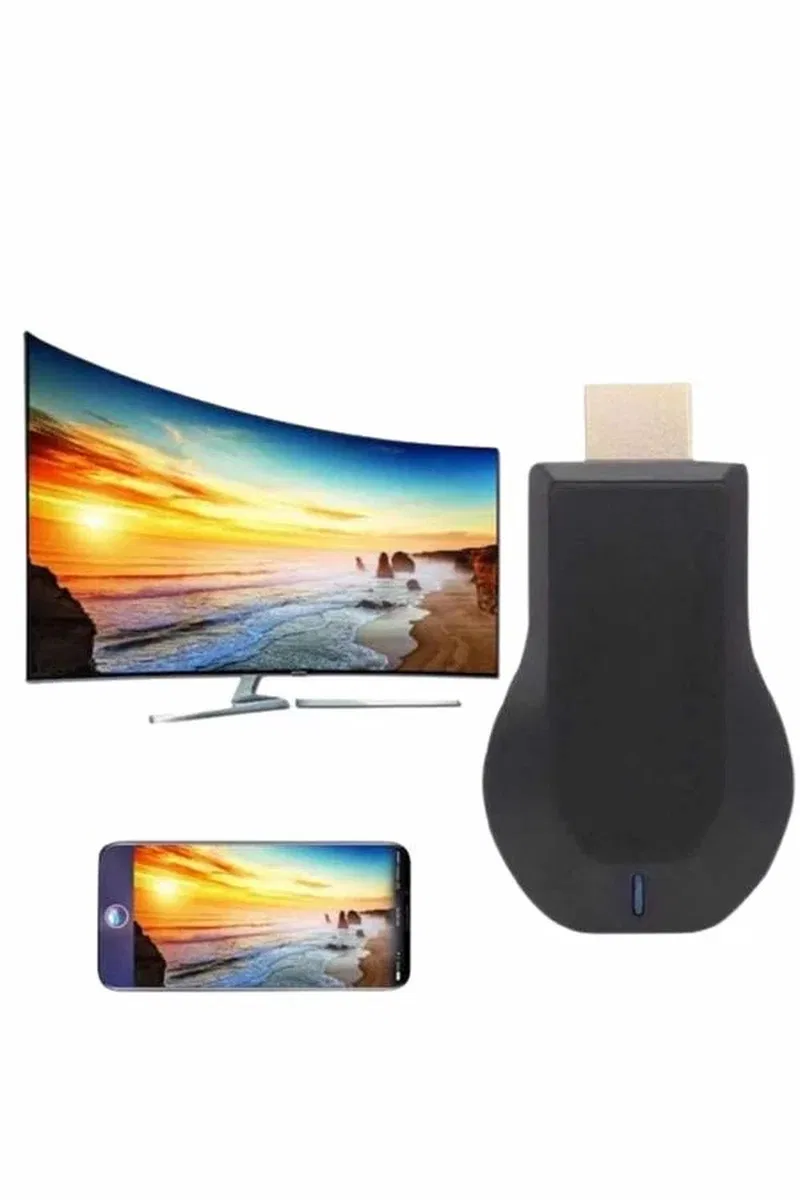Kablosuz HDMI Wifi Görüntü Aktarıcı Tüm Cihazlara Uyumlu görsel 3