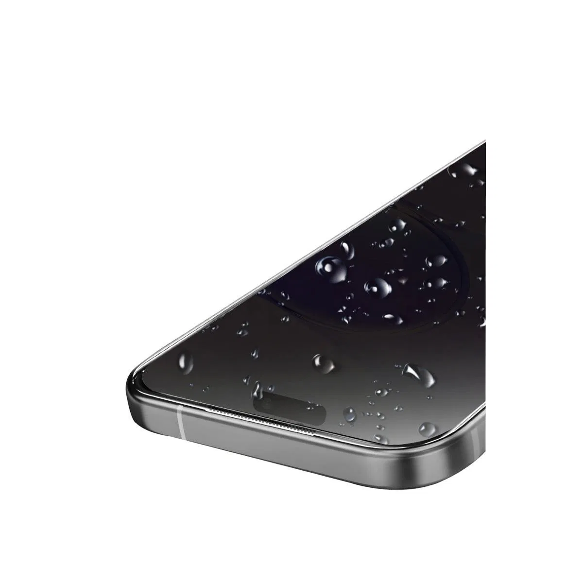 Apple İphone 17 Air Bilvis 5in1 5d Magic Hayalet Cam Ekran Koruyucu - Siyah görsel 7
