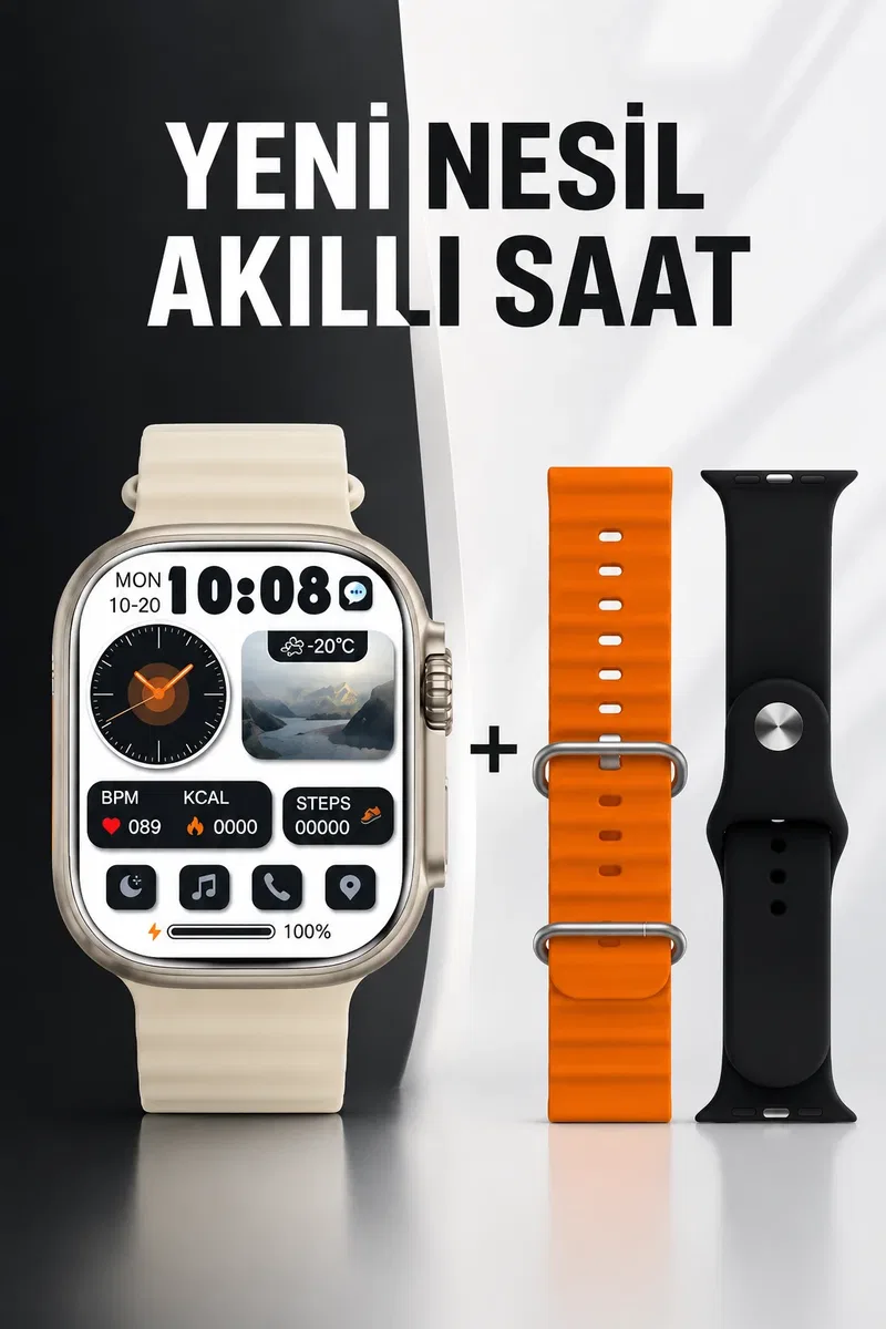 Yeni Nesil Arama Cevaplayan Uyku ve Sağlık Takibi GPS Özelliği