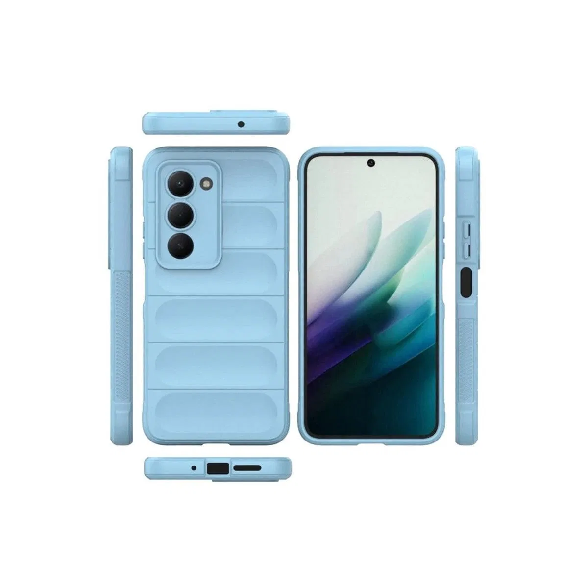 Xiaomi Redmi 15 4g Optimum Silikon - Sky Blue görsel 2