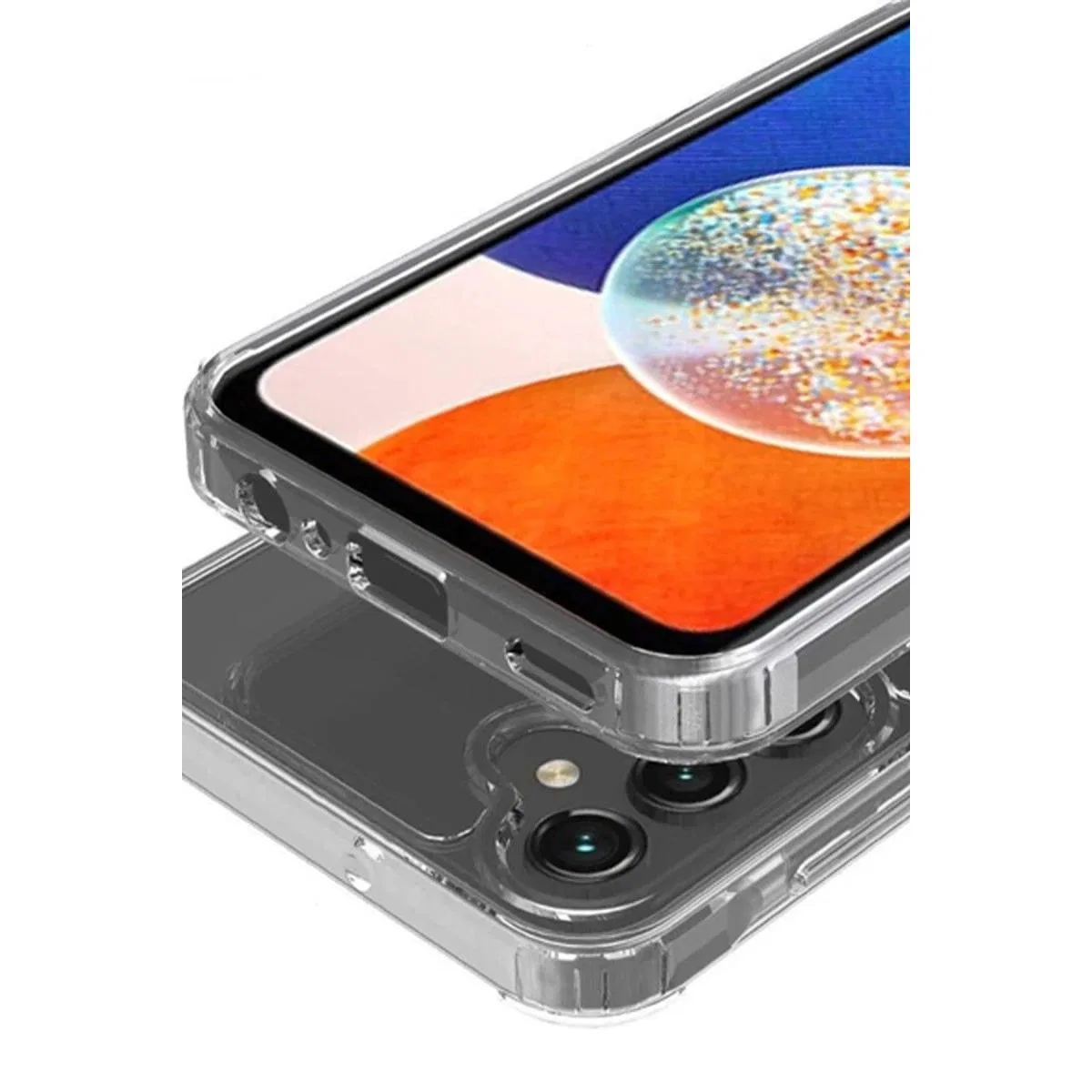 Samsung Galaxy S24 Plus Kılıf Magneticsafe Şeffaf Silikon - Şeffaf görsel 3