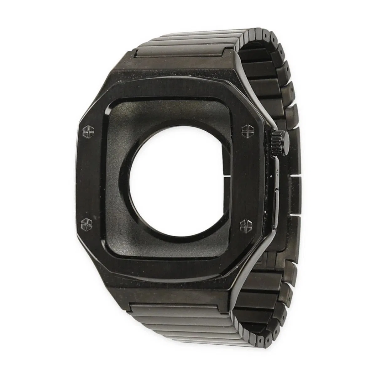 Apple Watch 45mm Kr409 Metal Kordon - Siyah görsel 2