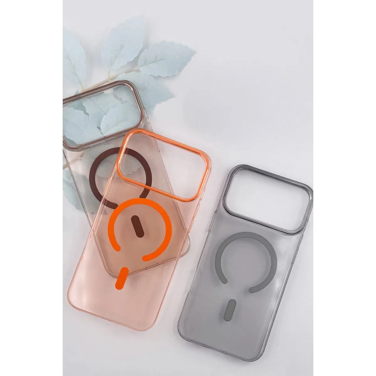 Joko Apple İphone 17 Pro Pc Blank Magsafe Kapak - Turuncu görsel 2