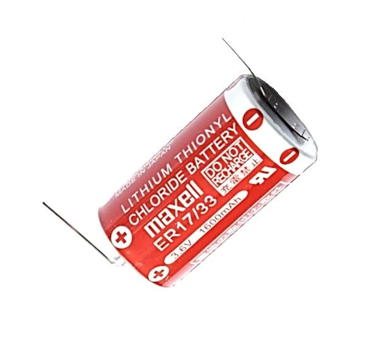 Maxell Er17/33 3. 6v 2/3a Size Lithium Pil