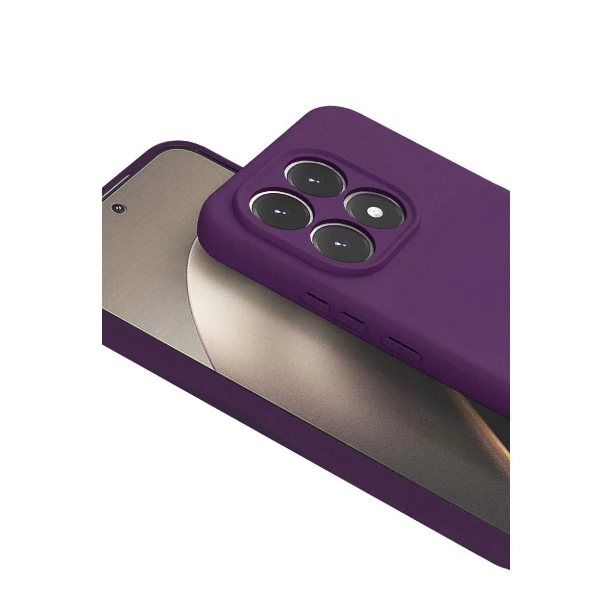 Xiaomi Mi 15t Regal Magsafe Standlı Kapak - Derin Mor görsel 2